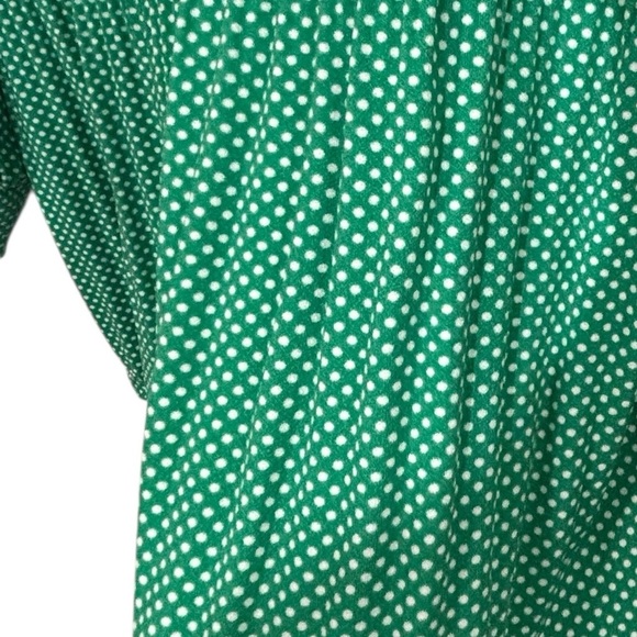 ADRIANNA PAPELL - NWT - SIZE MEDIUM - PRINT KNIT PLEATED TRAPEZE TOP BLOUSE B1 - Picture 5 of 12